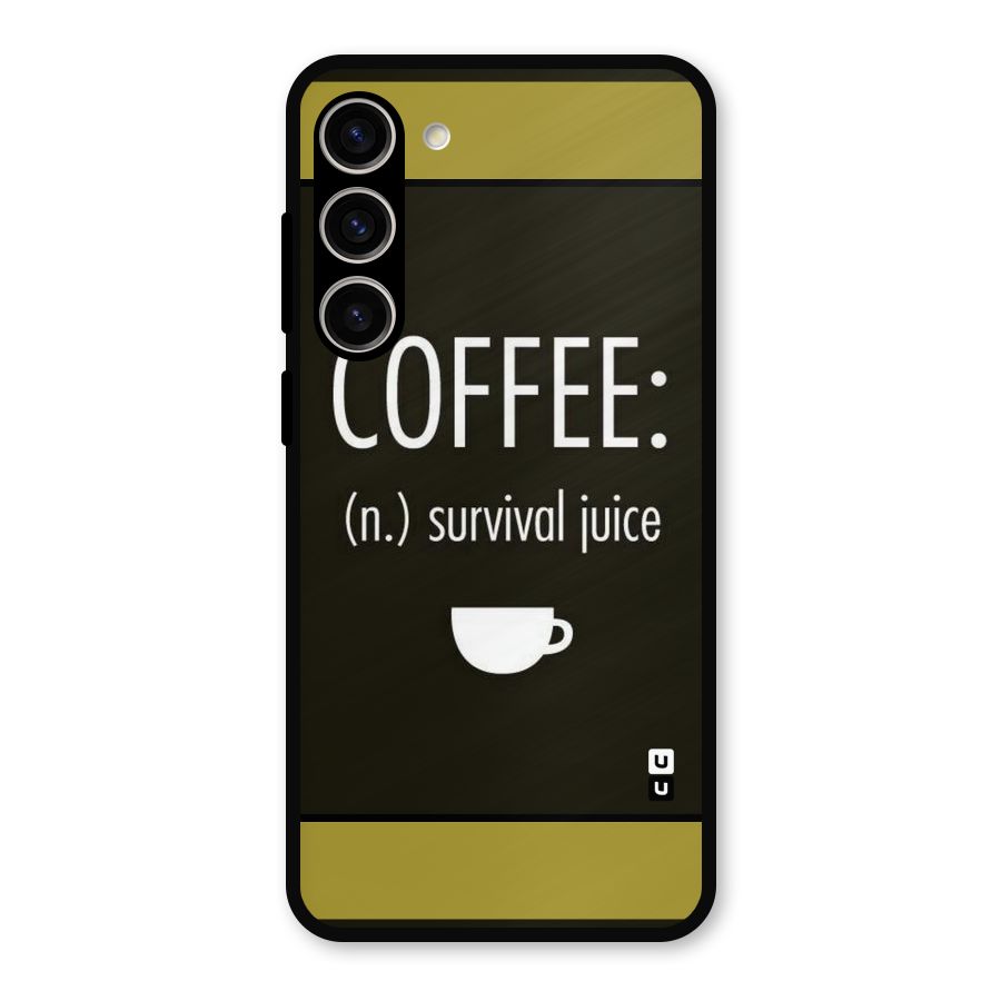 Survival Juice Metal Back Case for Galaxy S23 Plus