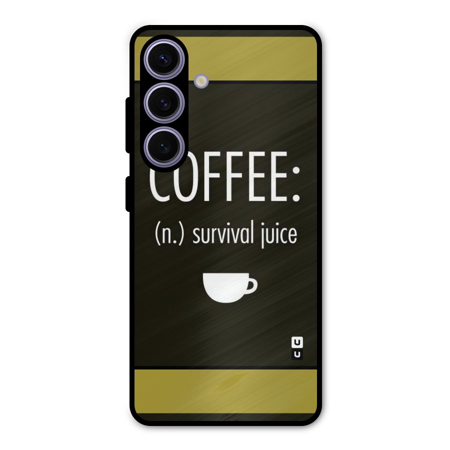 Survival Juice Metal Back Case for Galaxy S24
