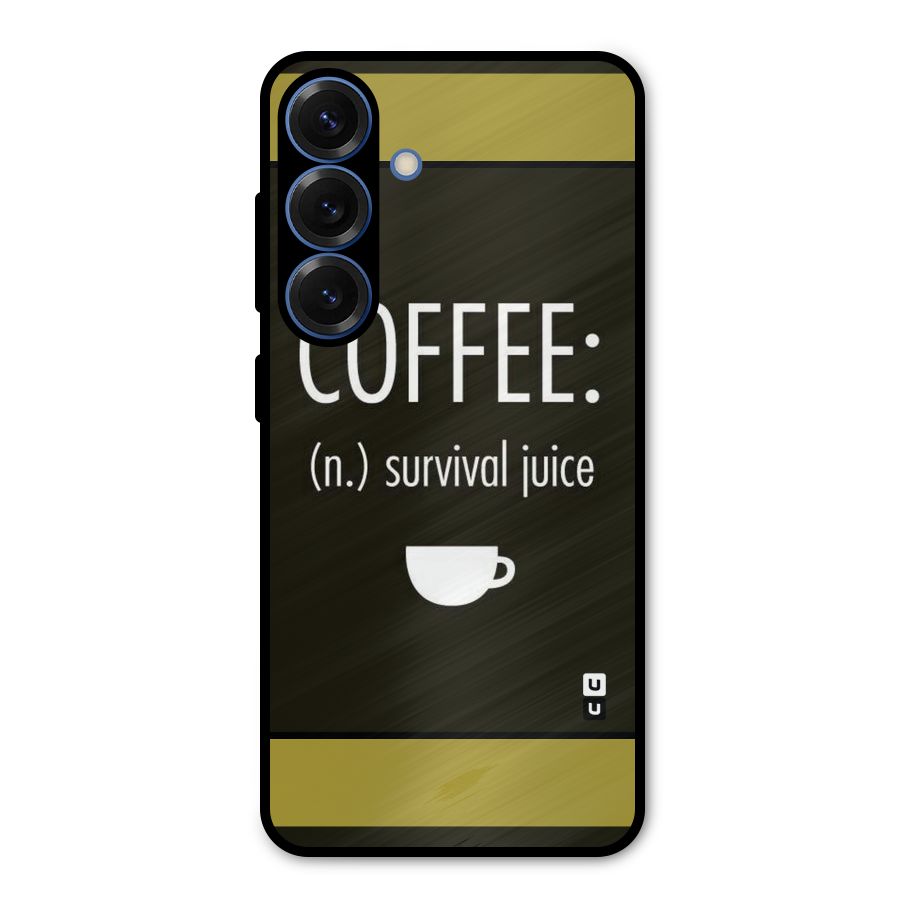 Survival Juice Metal Back Case for Galaxy S25
