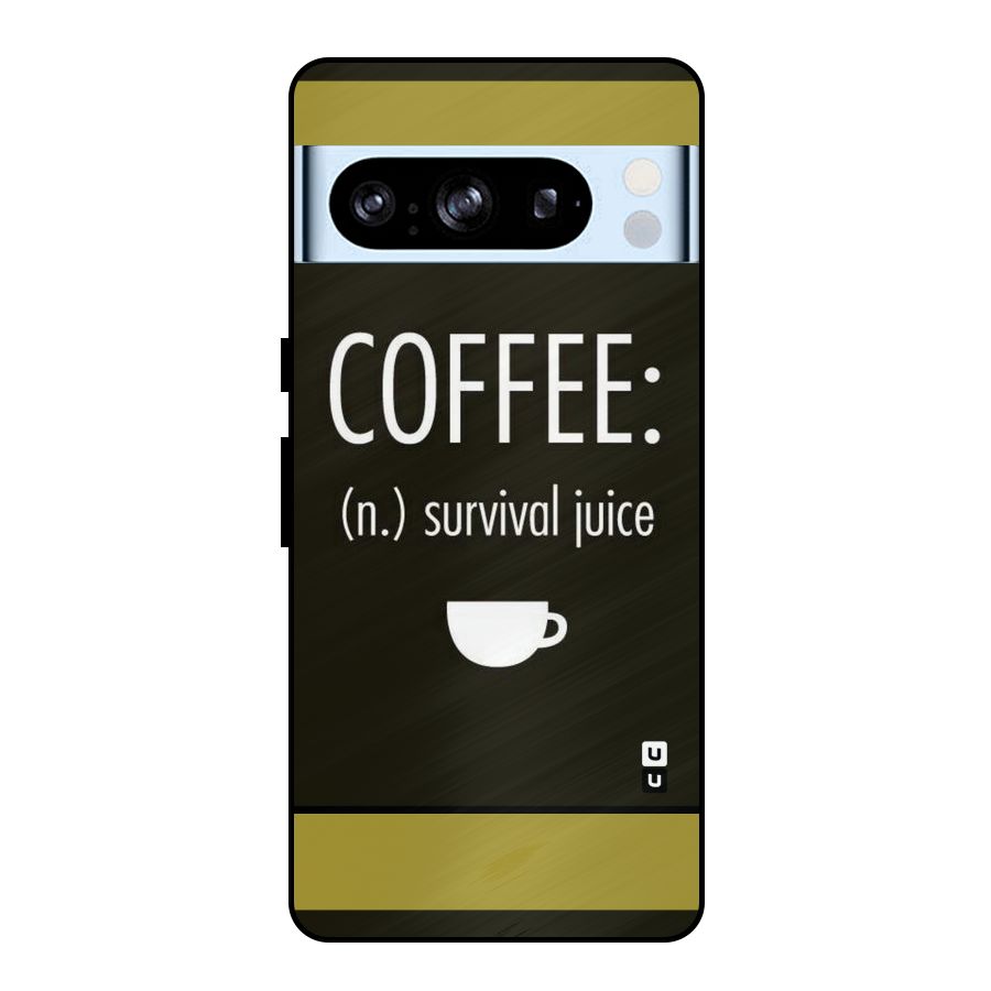 Survival Juice Metal Back Case for Google Pixel 8 Pro