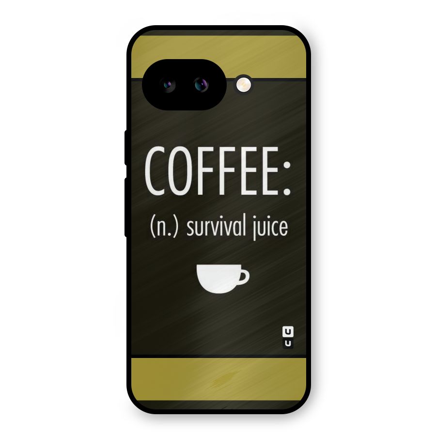 Survival Juice Metal Back Case for Google Pixel 9a