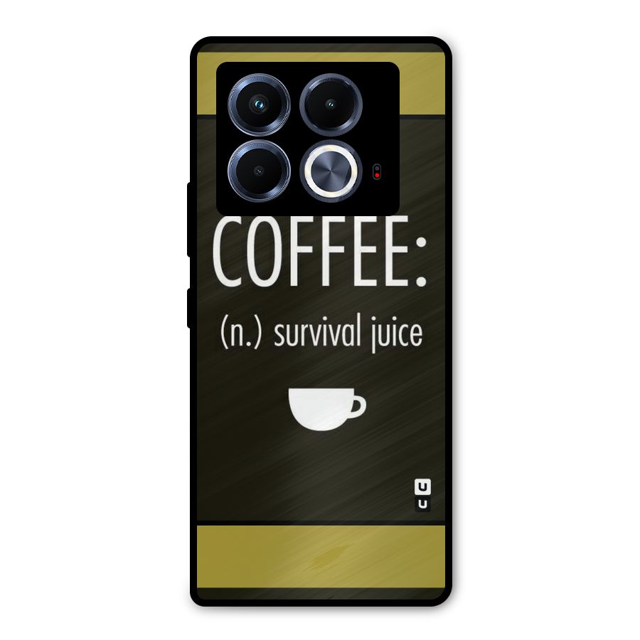 Survival Juice Metal Back Case for Infinix Note 40 5G