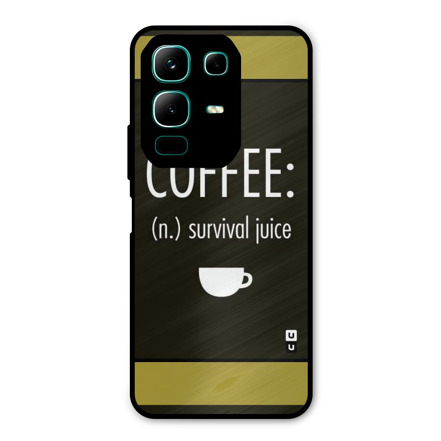 Survival Juice Metal Back Case for Infinix Note 50x