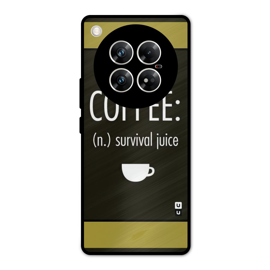 Survival Juice Metal Back Case for Infinix Zero 40 5G