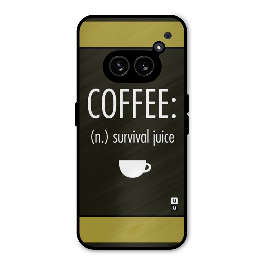 Survival Juice Metal Back Case for Nothing Phone 2a Plus