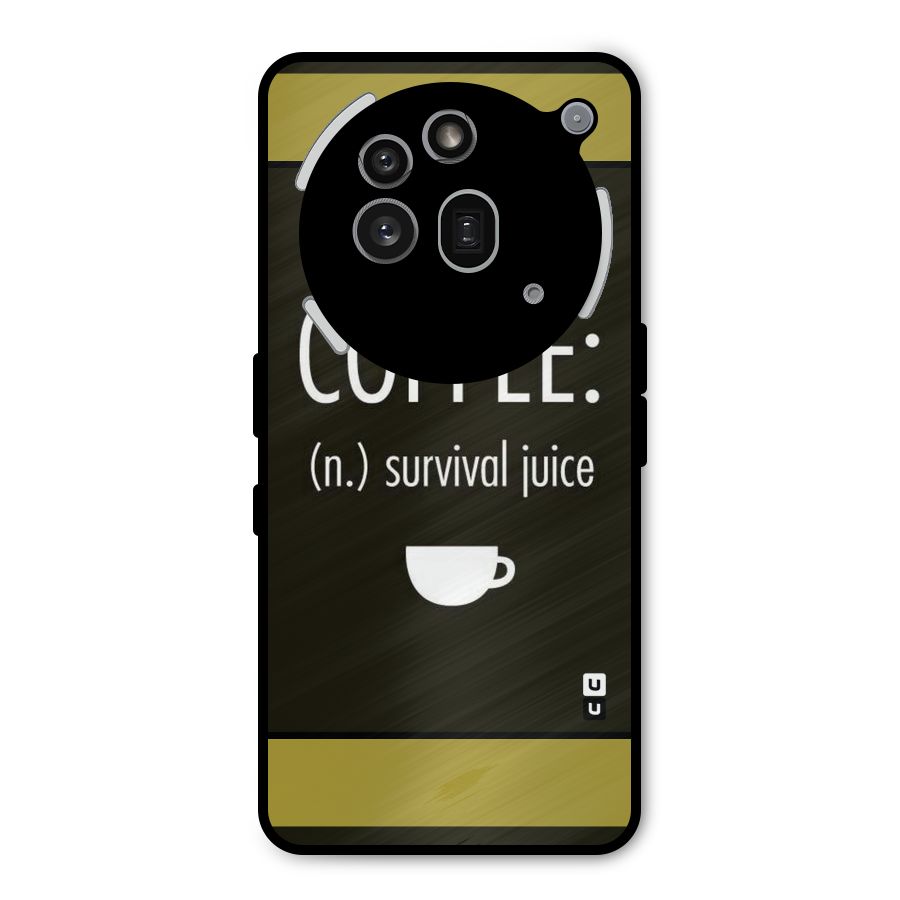 Survival Juice Metal Back Case for Nothing Phone 3a Pro