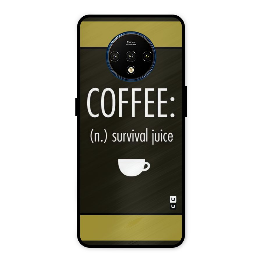 Survival Juice Metal Back Case for OnePlus 7T