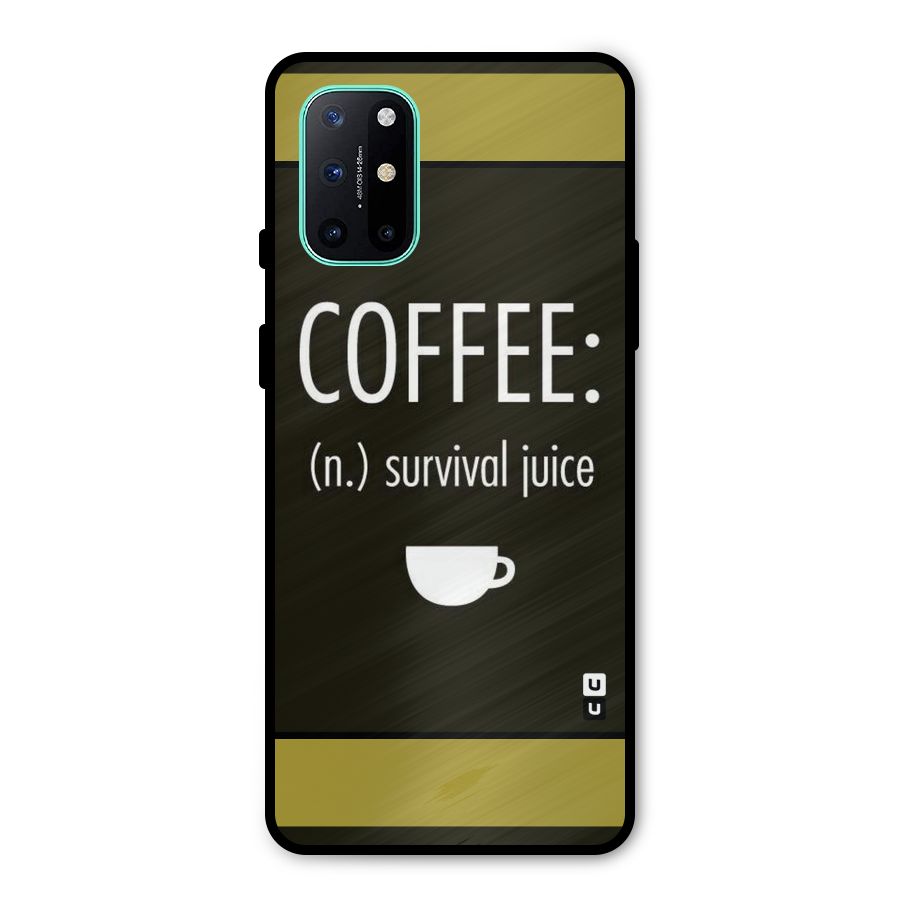 Survival Juice Metal Back Case for OnePlus 8T