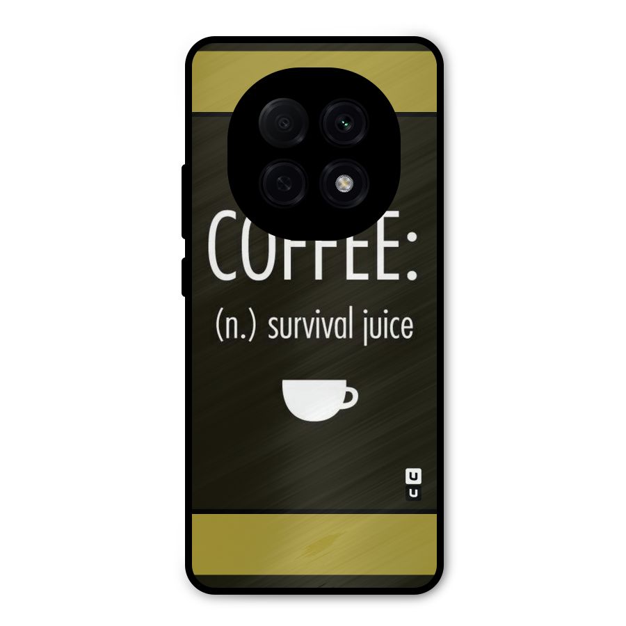 Survival Juice Metal Back Case for Oppo F29 Pro