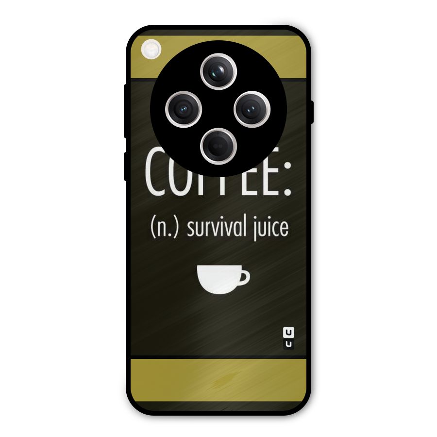Survival Juice Metal Back Case for Oppo Find X8