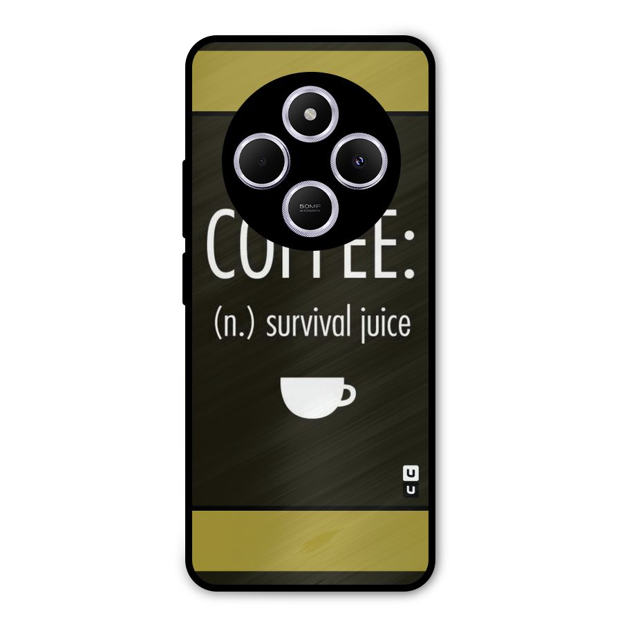 Survival Juice Metal Back Case for Poco C75 5G