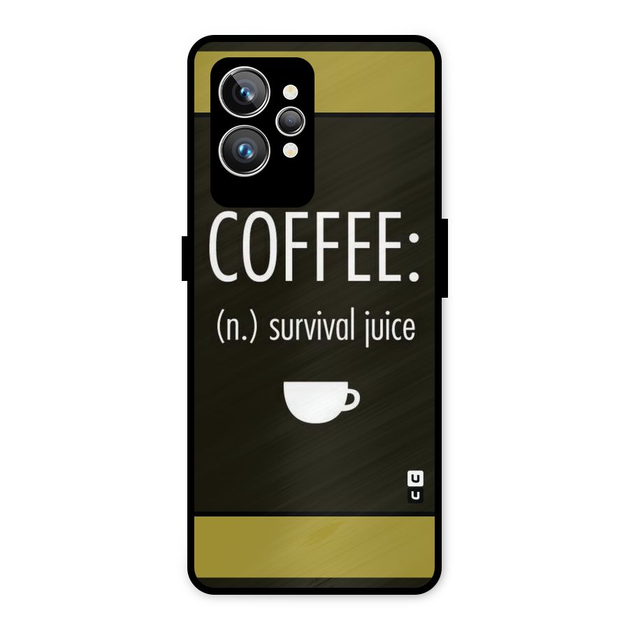 Survival Juice Metal Back Case for Realme GT2 Pro