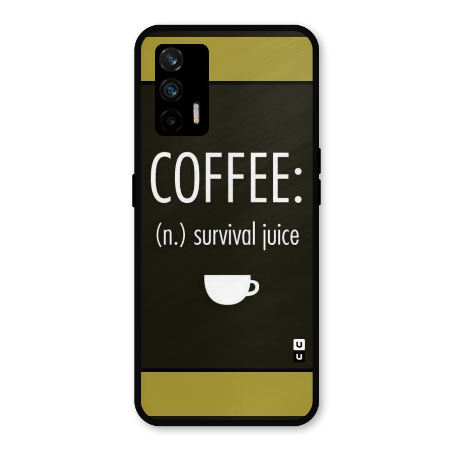 Survival Juice Metal Back Case for Realme GT 5G