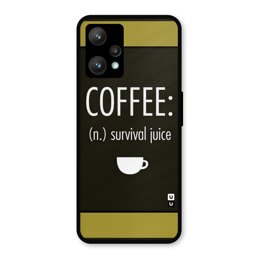 Survival Juice Metal Back Case for Realme Narzo 50 Pro