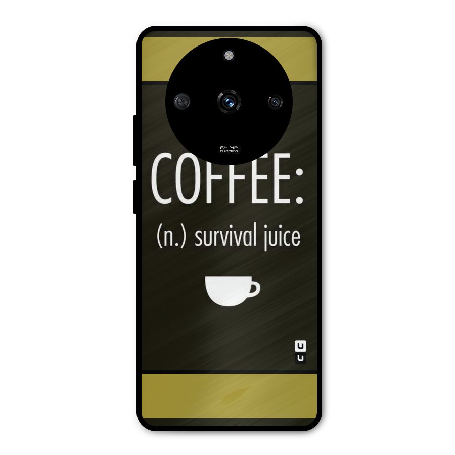 Survival Juice Metal Back Case for Realme Narzo 60 5G