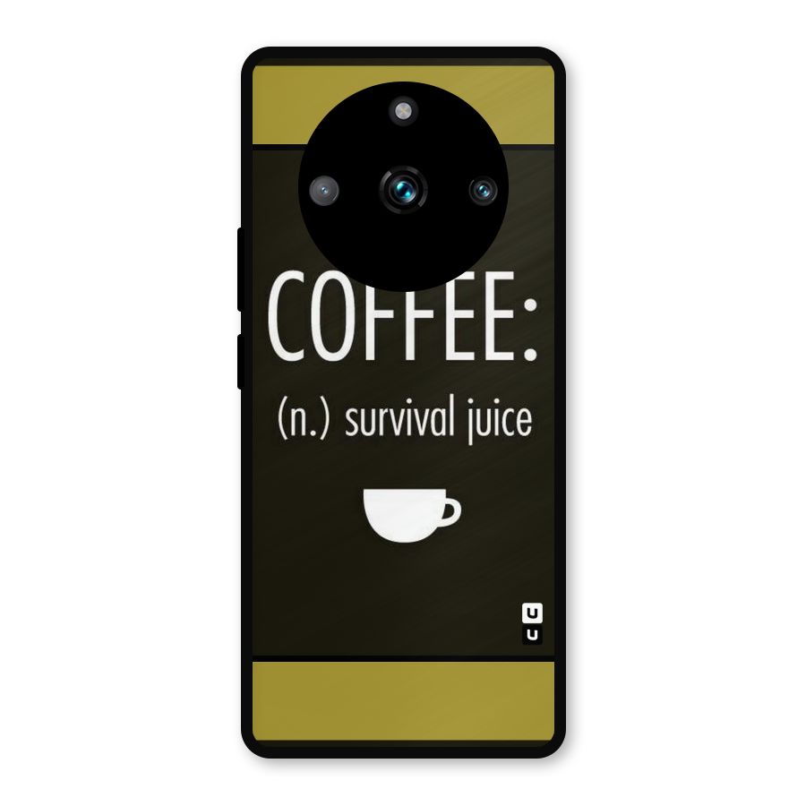 Survival Juice Metal Back Case for Realme Narzo 60 Pro