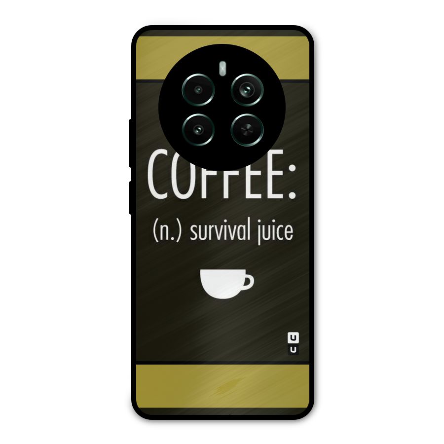 Survival Juice Metal Back Case for Realme Narzo 70 Pro