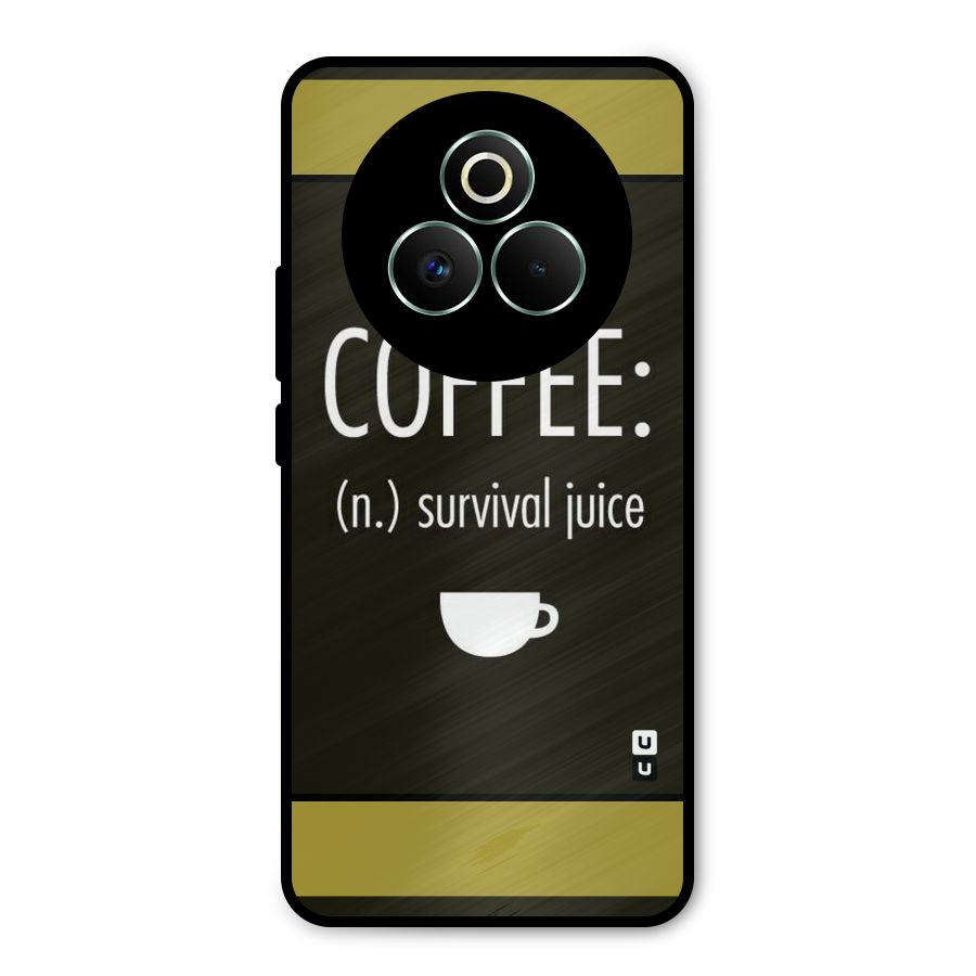 Survival Juice Metal Back Case for Realme P3 Pro