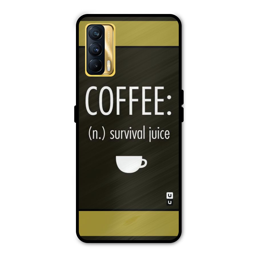 Survival Juice Metal Back Case for Realme X7