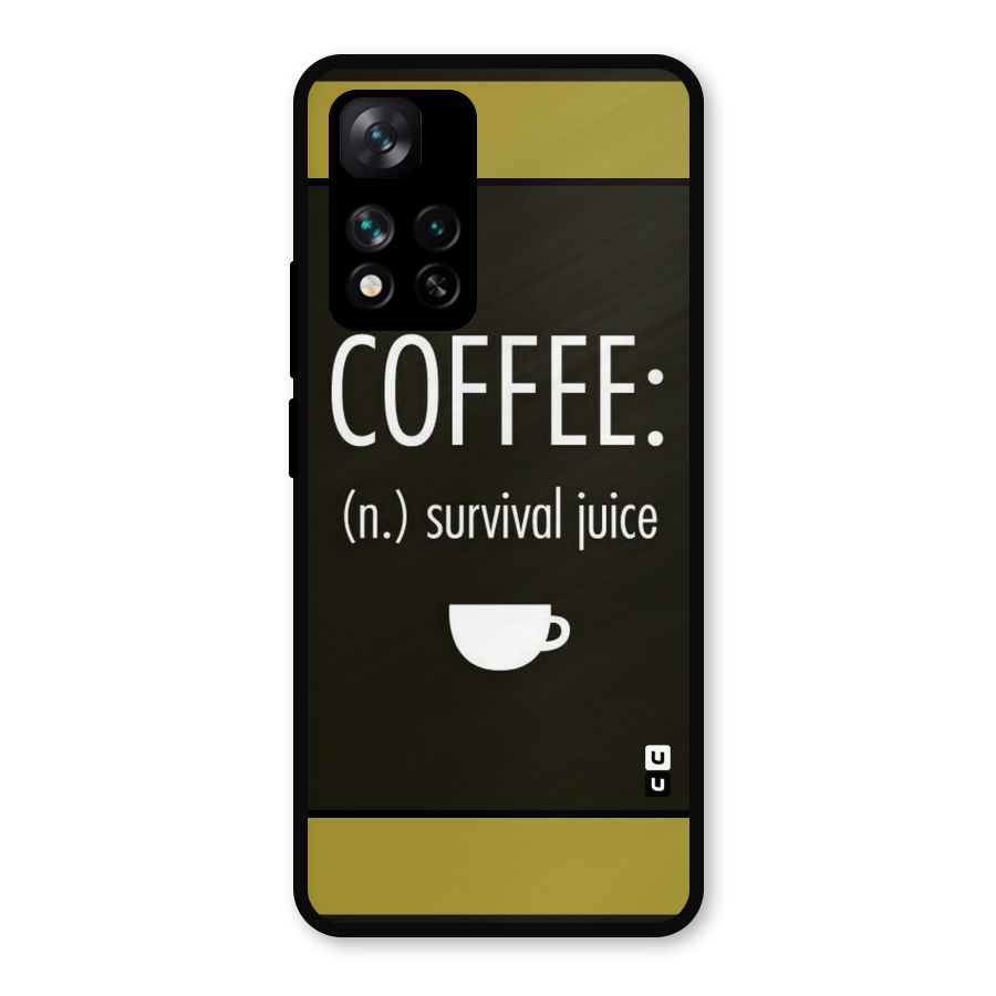 Survival Juice Metal Back Case for Xiaomi 11i 5G