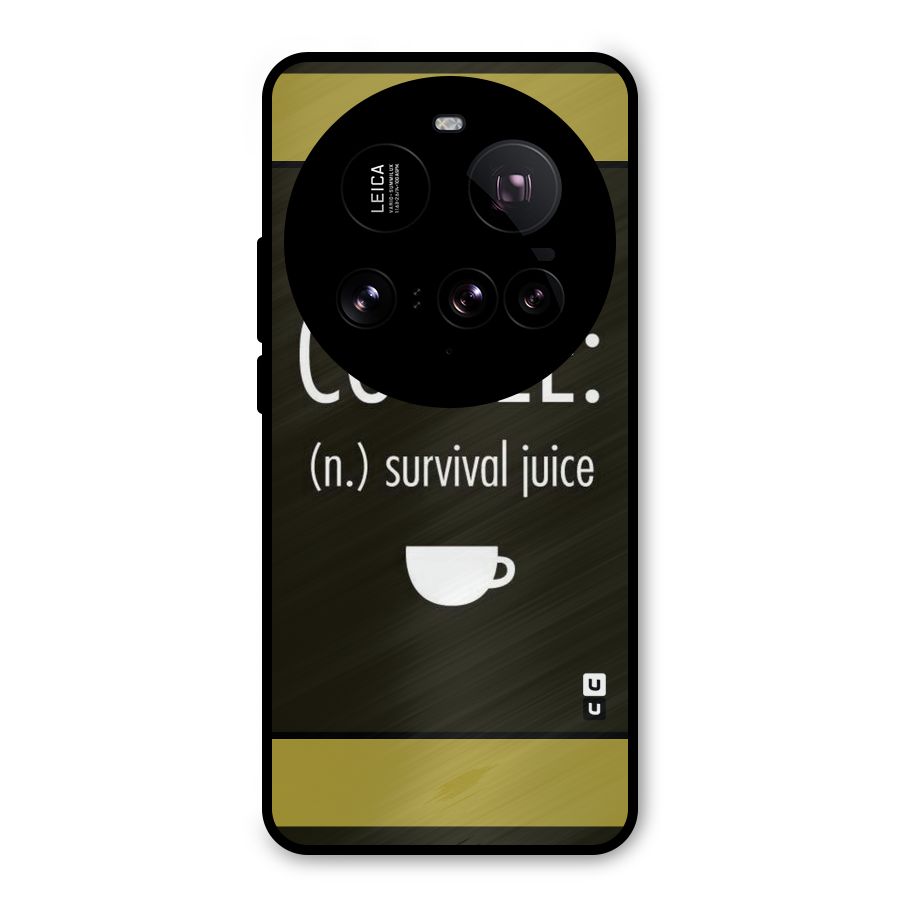 Survival Juice Metal Back Case for Xiaomi 15 Ultra