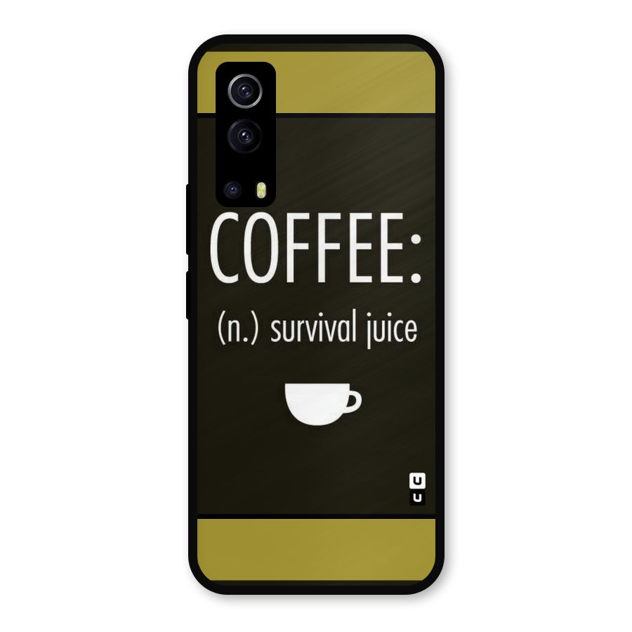 Survival Juice Metal Back Case for iQOO Z3