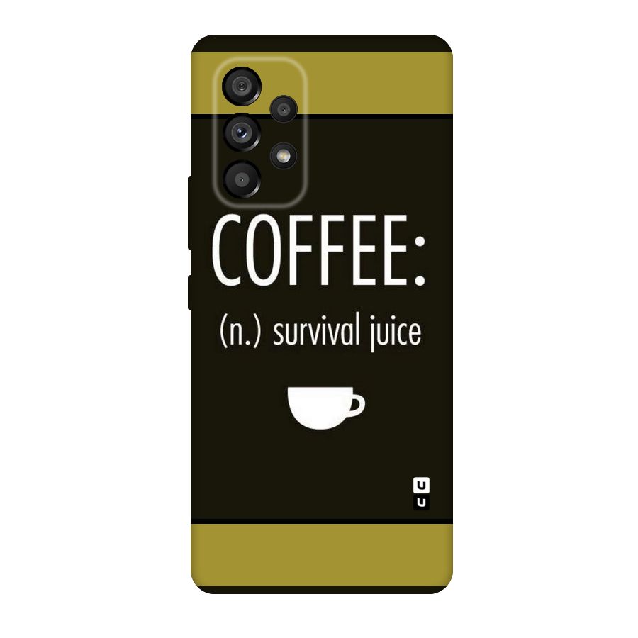Survival Juice Original Polycarbonate Back Case for Galaxy A53 5G