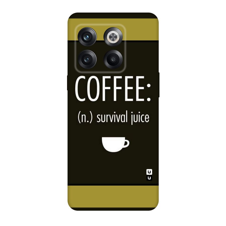 Survival Juice Original Polycarbonate Back Case for OnePlus 10T