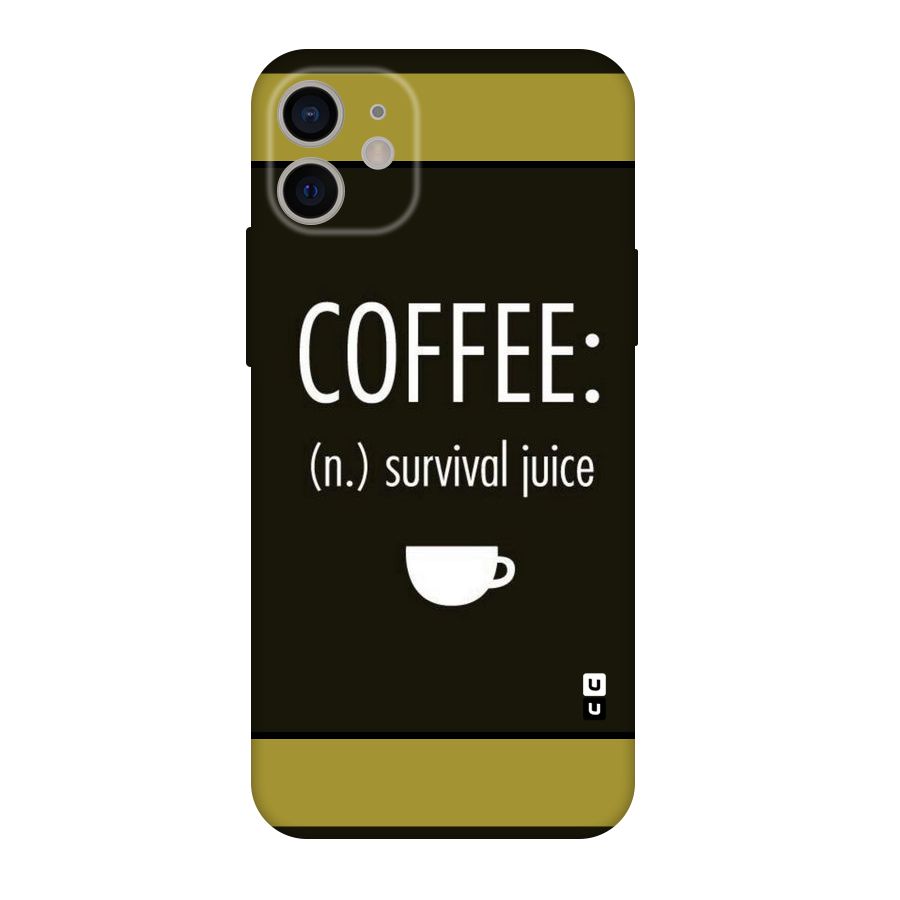 Survival Juice Original Polycarbonate Back Case for iPhone 11
