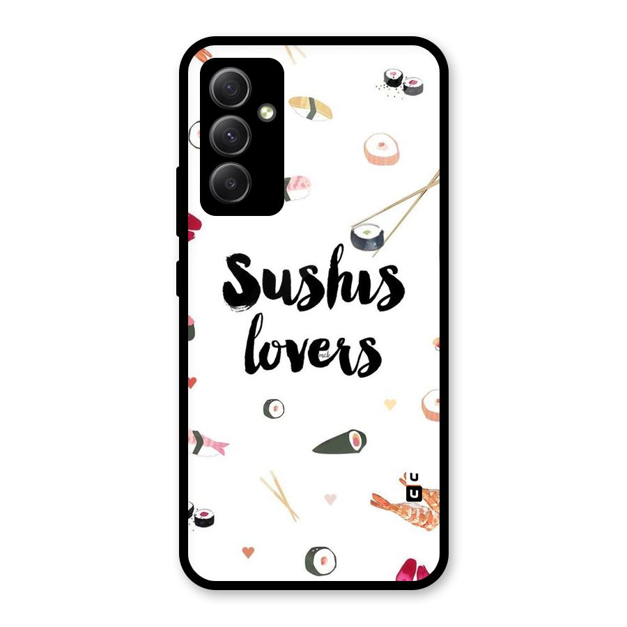 Sushi Lovers Glass Back Case for Galaxy A34