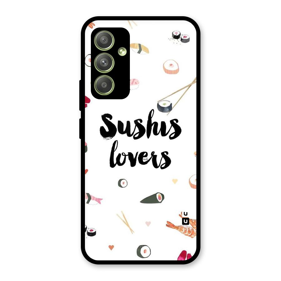 Sushi Lovers Glass Back Case for Galaxy A54