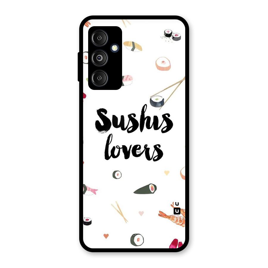 Sushi Lovers Glass Back Case for Galaxy M14 5G