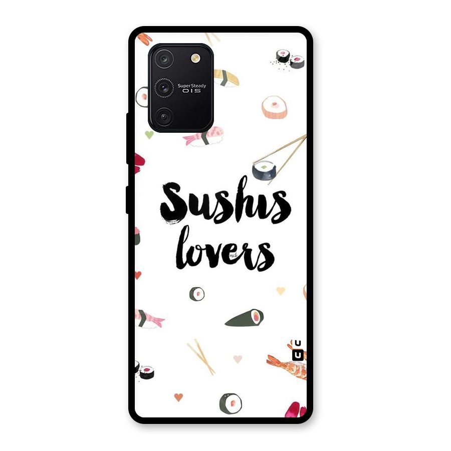 Sushi Lovers Glass Back Case for Galaxy S10 Lite