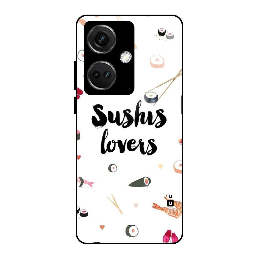 Sushi Lovers Glass Back Case for OnePlus Nord CE 3 5G