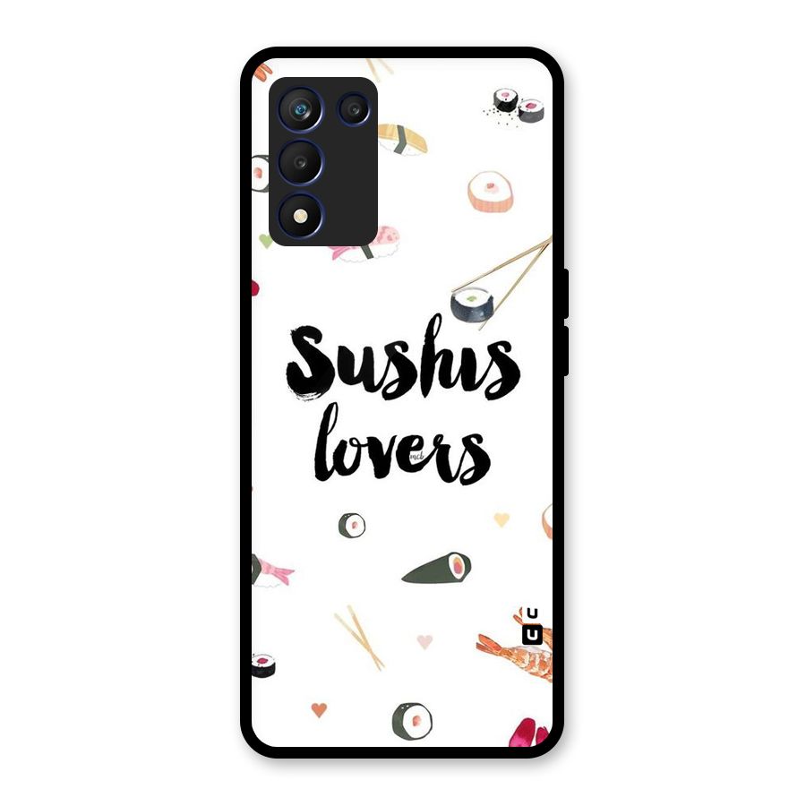Sushi Lovers Glass Back Case for Realme 9 5G Speed