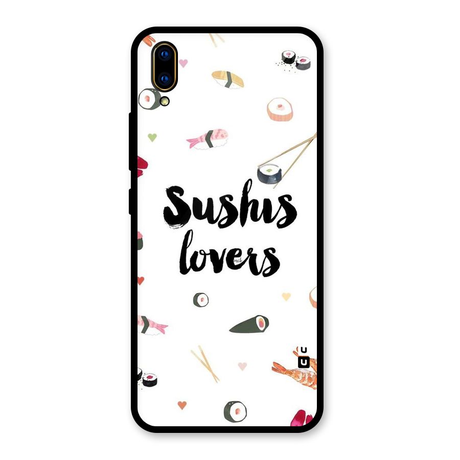 Sushi Lovers Glass Back Case for Vivo V11 Pro