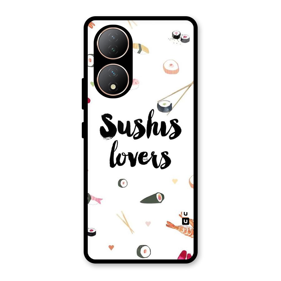 Sushi Lovers Glass Back Case for Vivo Y100A