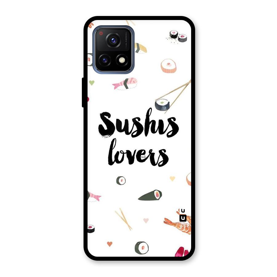Sushi Lovers Glass Back Case for Vivo Y72 5G