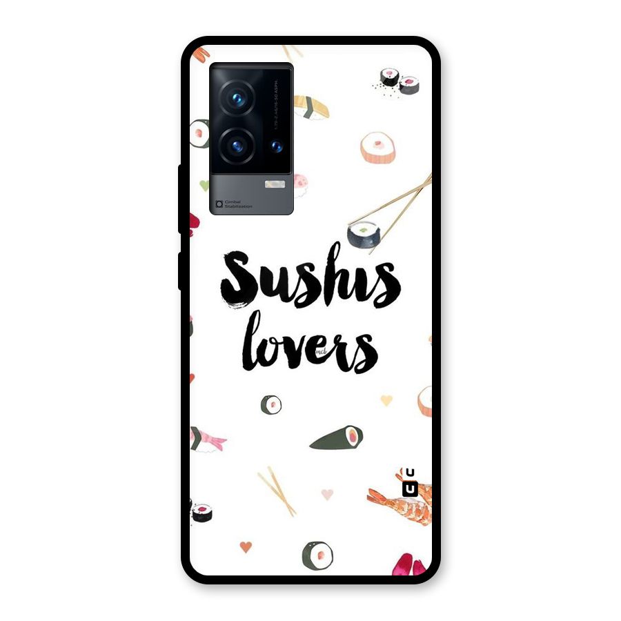 Sushi Lovers Glass Back Case for iQOO 9 5G