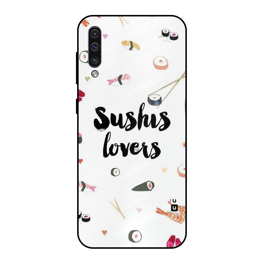 Sushi Lovers Metal Back Case for Galaxy A50s
