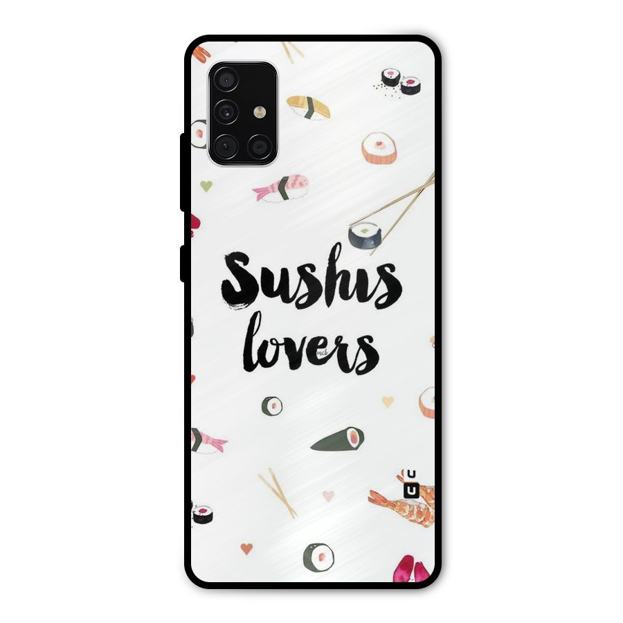 Sushi Lovers Metal Back Case for Galaxy A51