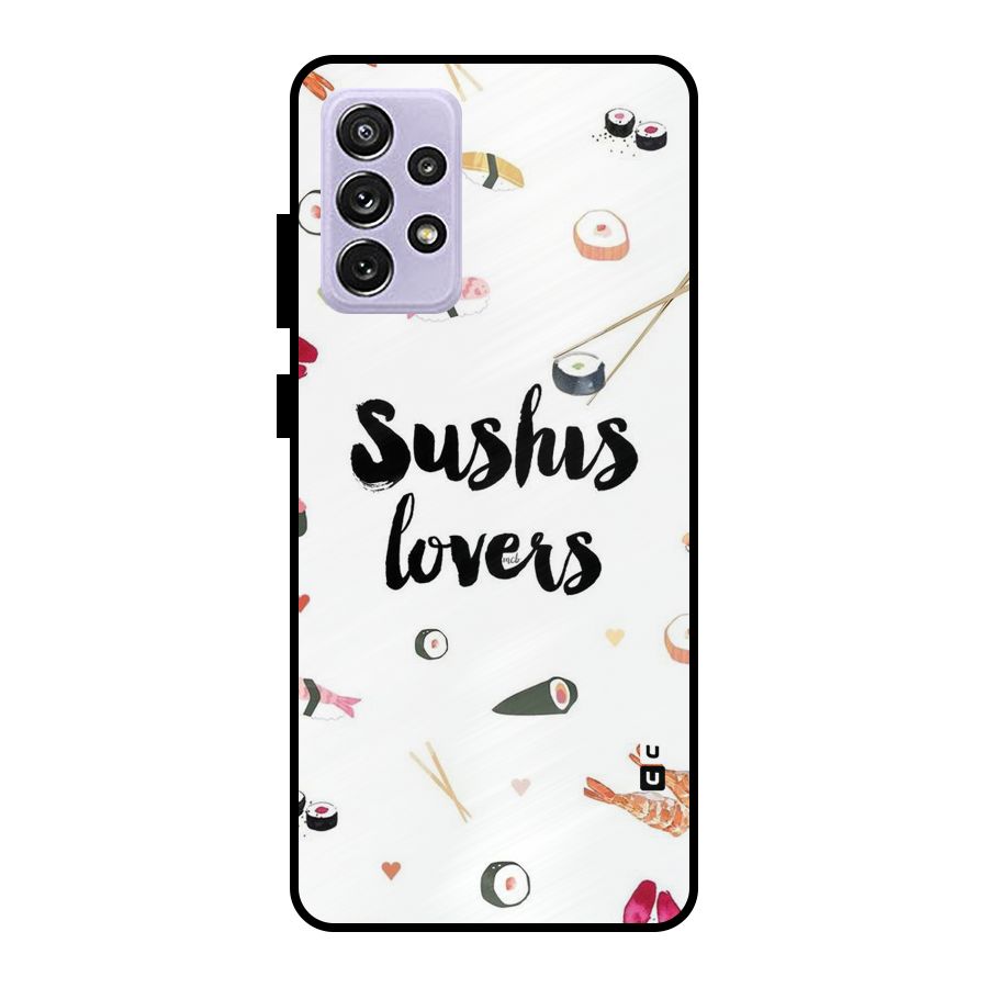 Sushi Lovers Metal Back Case for Galaxy A72
