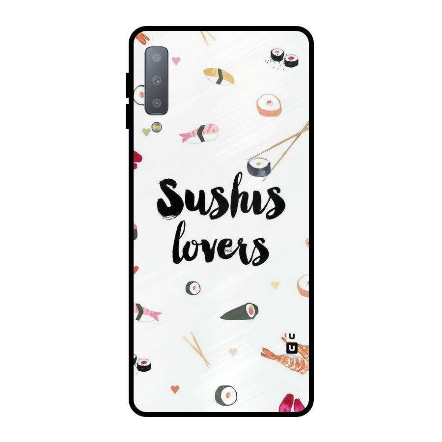 Sushi Lovers Metal Back Case for Galaxy A7 (2018)