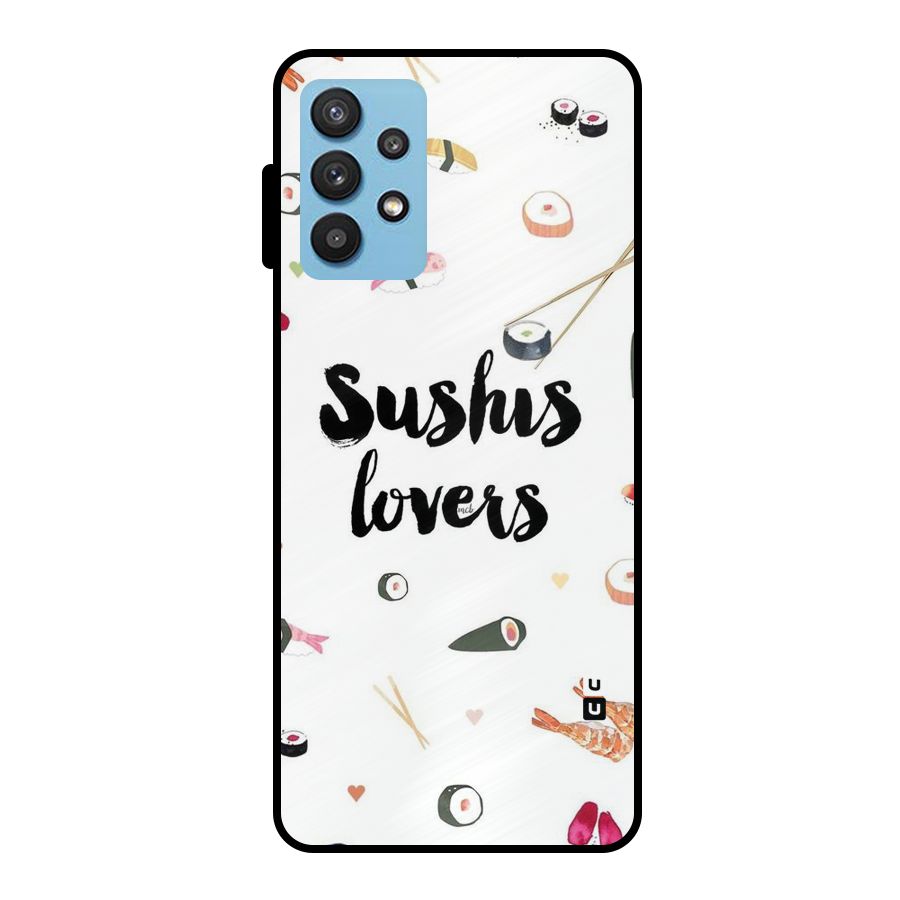 Sushi Lovers Metal Back Case for Galaxy M32 5G