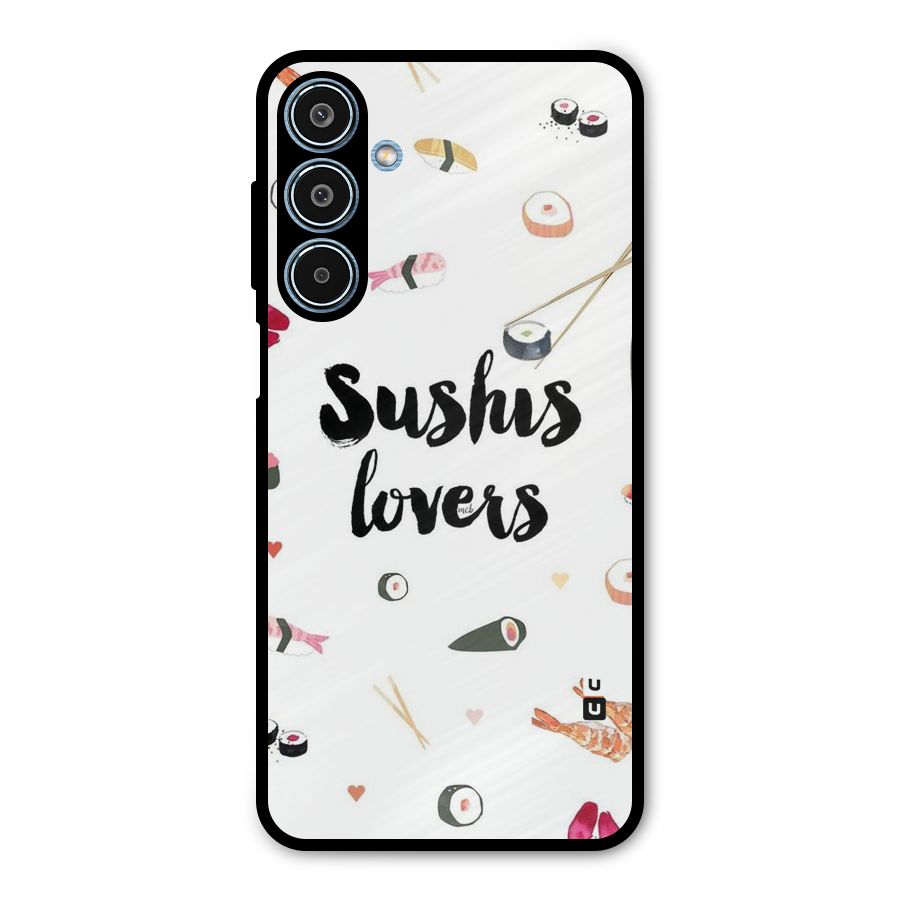 Sushi Lovers Metal Back Case for Galaxy M35