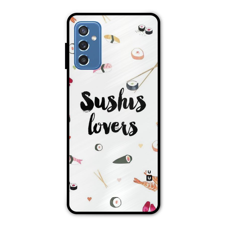 Sushi Lovers Metal Back Case for Galaxy M52 5G