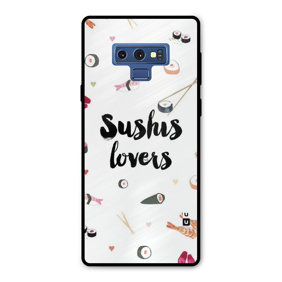 Sushi Lovers Metal Back Case for Galaxy Note 9