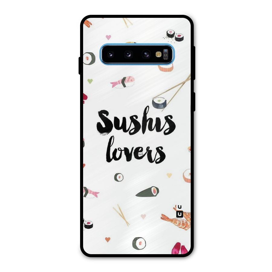 Sushi Lovers Metal Back Case for Galaxy S10
