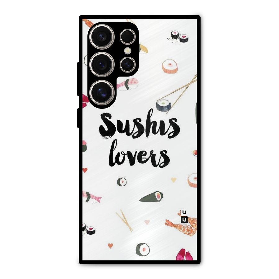 Sushi Lovers Metal Back Case for Galaxy S24 Ultra