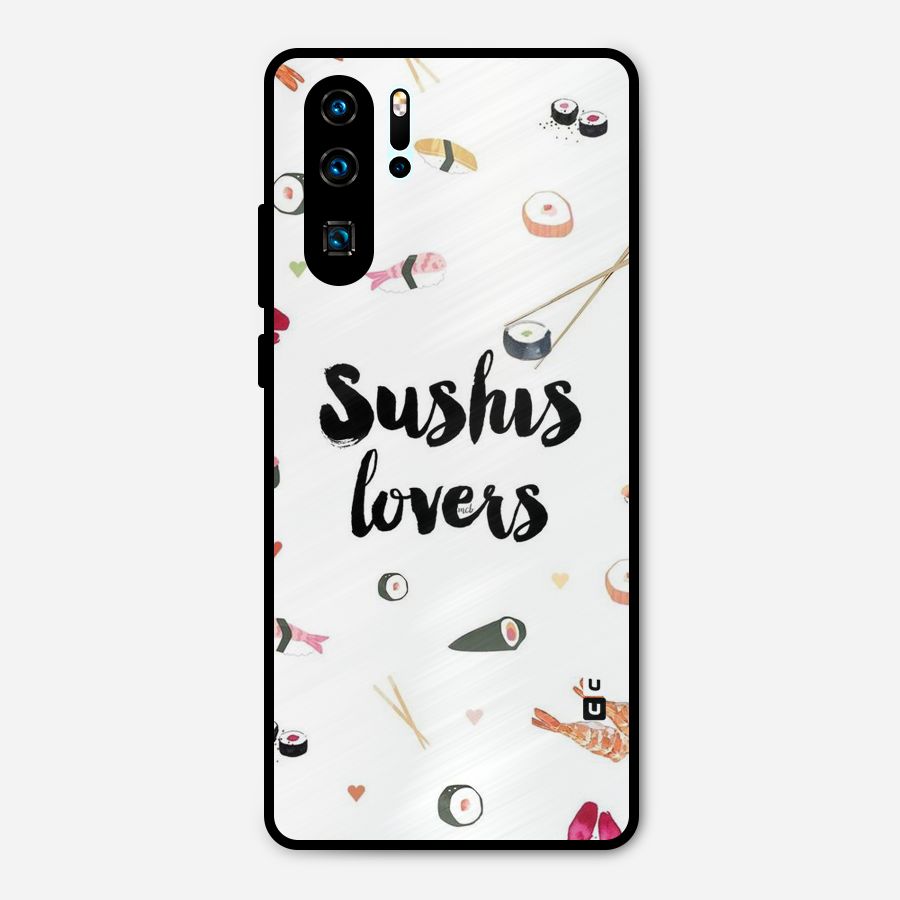 Sushi Lovers Metal Back Case for Huawei P30 Pro